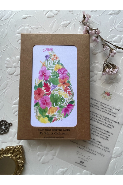 Greeting Card Set - The Island Collection 